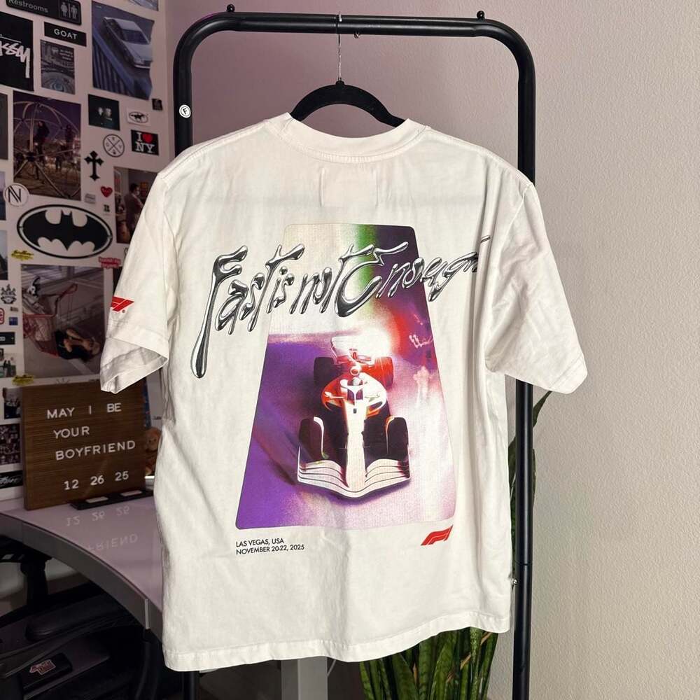 Pacsun Formula 1 Las Vegas 2025 Fast Is Not Enough T-Shirt